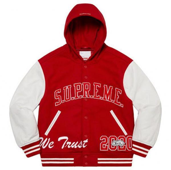 Supreme/シュプリーム King Hooded Varsity Jacket