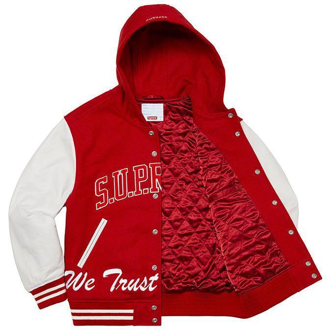 Supreme/シュプリーム King Hooded Varsity Jacket