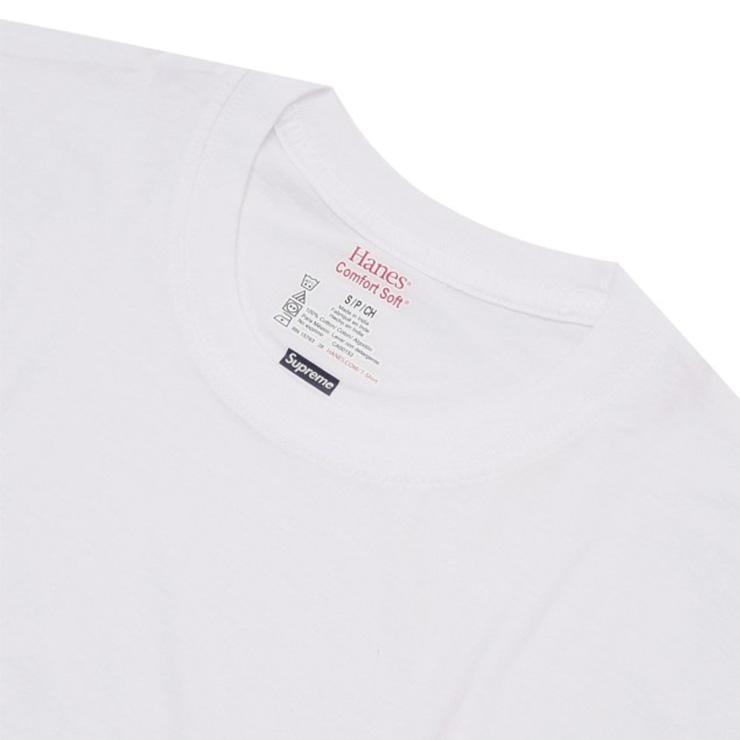 Supreme/シュプリーム ®/Hanes® Tagless Tees (3 Pack)