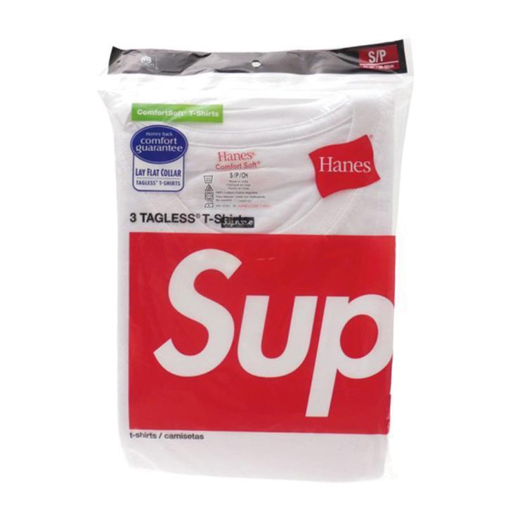 Supreme/シュプリーム ®/Hanes® Tagless Tees (3 Pack)